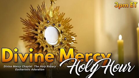 The Glorious Mysteries of the Holy Rosary and Divine Mercy chaplet