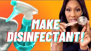How to Make Disinfectant Spray at Home! A Doctor Explains