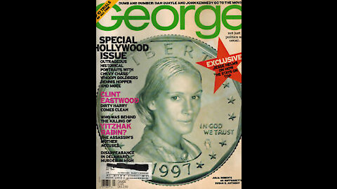 JFK Jr.'s "George Magazine" BREAKDOWN, March 1997, Special Hollywood Issue