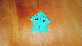 how to make paper kite bookmark