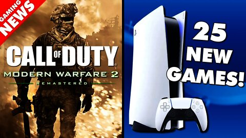 PlayStation has 25 Games in Development and MW2 Remastered Multiplayer coming in 2021