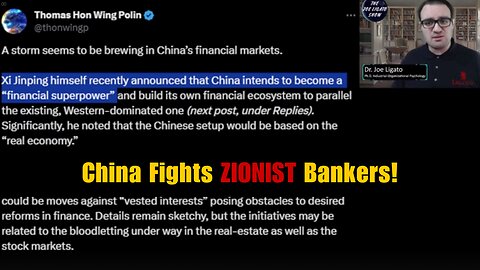 China Fights Zionist Financial Wizards