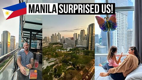 SURPRISED by Manila! | Our first full day exploring