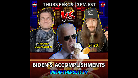 Styx VS Armand | Biden's Accomplishments