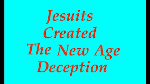 The Jesuit Vatican Shadow Empire 13 - Theosophy And The New Age Deception