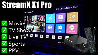 StreamX X1 Pro Android TV Box - Full Review