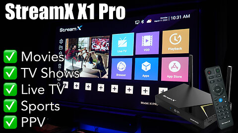 StreamX X1 Pro Android TV Box - Full Review