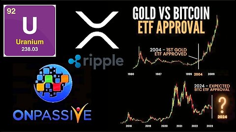 Gold vs Bitcoin spot ETF | Ripple XRP & Uranium | Onpassive Oi Media