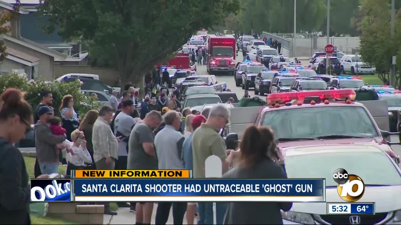 Santa Clarita High School shooter had untraceable 'ghost' gun