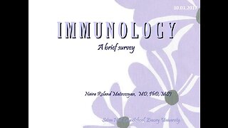 IMMUNOLOGY