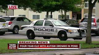 Tampa Police investigating drowning of 4-year-old boy with autism