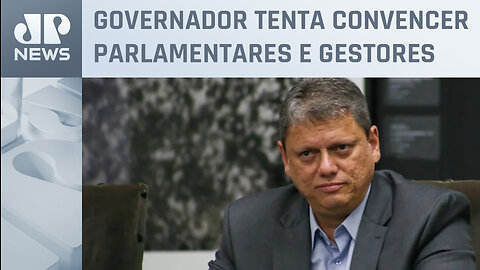 Tarcísio tenta convencer prefeitos e Alesp sobre privatização da Sabesp