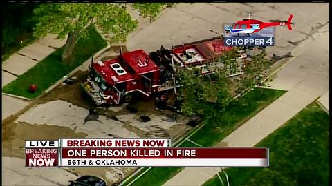 MFD: One person dead in a fire on south side