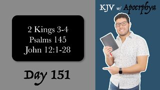 Day 151 - Bible in One Year KJV [2022]