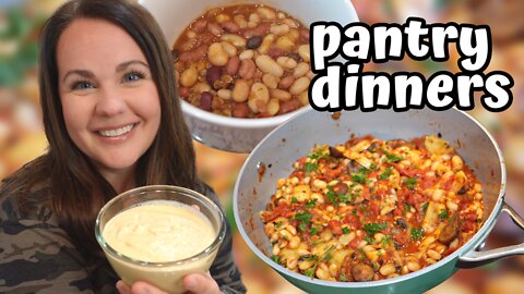 RECIPES FROM THE PANTRY | PANTRY COOKING | EASY RECIPES | AMBER AT HOME