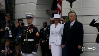 Trump, former first lady Melania launch new personal website