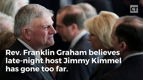 Fed-up Rev. Graham Lays Into Jimmy Kimmel… “Where Does [He] Get Off…”