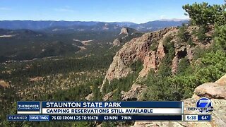 Reservations available for camping at Staunton State Park