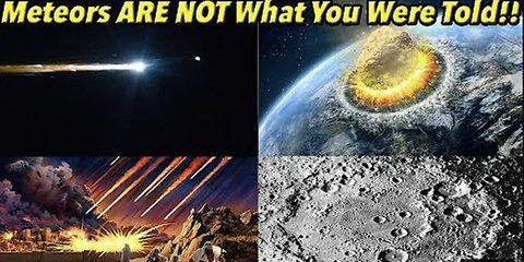 PROOF Meteors ARE NOT What You Were Told!! + Asteroids x Comets!!