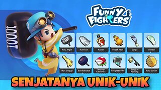 Gak bosen cobain senjatanya | Funny Fighter: Battle Royale