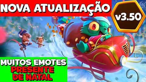 Nova Atualização 3.50 | MUITOS EMOTES NOVOS + PRESENTE GRÁTIS DE NATAL 3º DIA ZOOBA!