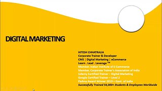 L1 DM Introduction to Digital Marketing 3rd July 2023