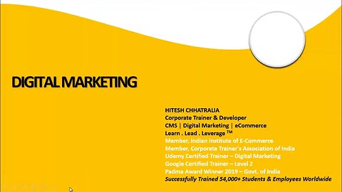 L1 DM Introduction to Digital Marketing 3rd July 2023