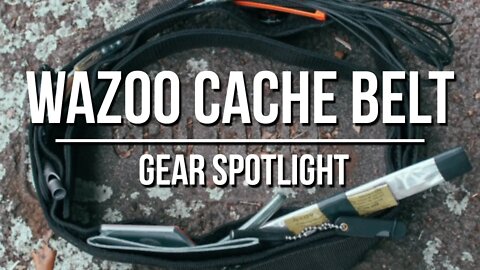 Urban Escape and Evasion Kit That's Great for EDC - Wazoo Cache Belt