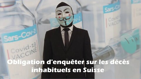 Obligation d'enquêter sur les décès inhabituels en suisse