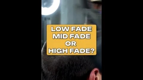 Difference between low medium and high fade