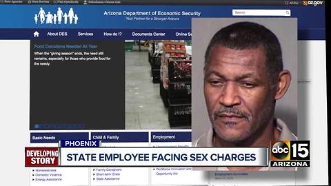 Former state employee facing sexual misconduct charges