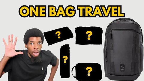 One Bag Travel Essentials (5 Crucial Things I NEVER Travel Without)