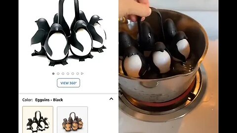 Egguins egg cooker penguin.#shorts