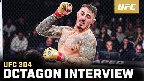 Tom Aspinall Octagon Interview | UFC 304