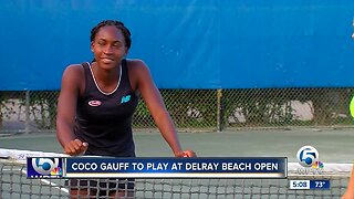 Coco Gauff to play at Delray Beach Open