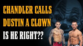 Michael Chandler Went HARD on Dustin Poirier!! REAL BEEF or STRATEGY???