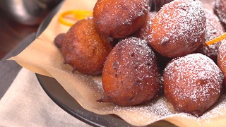 Orange Ricotta Donuts