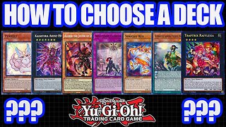 Which Yugioh Deck Is For You? | What Deck is Best For a New Player?