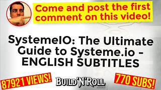 SystemeIO: The Ultimate Guide to Systeme.io - ENGLISH SUBTITLES