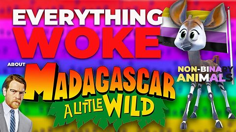 Everything Woke About Madagascar: A Little Wild | Dreamworks Jr. | Pride Parade | Non-Binary Animals