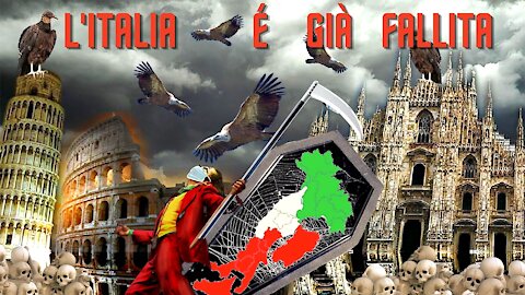 L'ITALIA É GIA FALLITA: IL MASSONE CECCHI PAONE SI FA SCAPPARE LA VERITÀ!