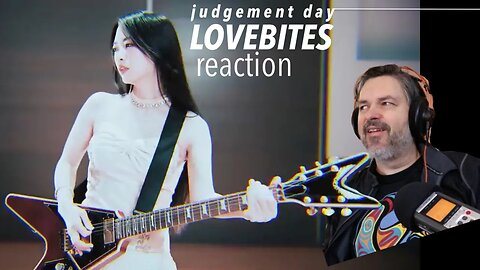 Lovebites, guitarist/producer Reaction | Judgement Day (react ep.759 )