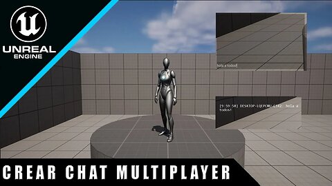 Cómo CREAR un chat de texto para multijugador - Unreal Engine 5.2