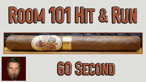 60 SECOND CIGAR REVIEW - Room 101 Hit & Run - Should I Smoke This