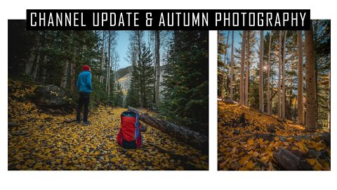 Autumn Landscape Photography/Hiking In The Mountains & Channel Update
