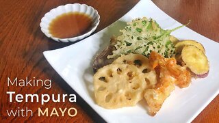 First time making tempura with MAYO