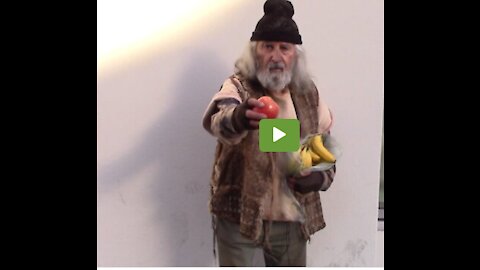 Would you accept fresh fruit from a homeless person?