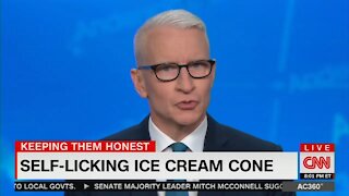 Give Me a Break: Anderson Cooper Thinks He's Really Witty Mocking President Trump