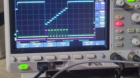 Dual ESP32 trigger pulse sequenced LM317 digital attenuation