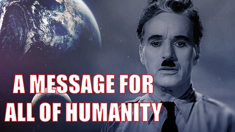 A message for humanity.